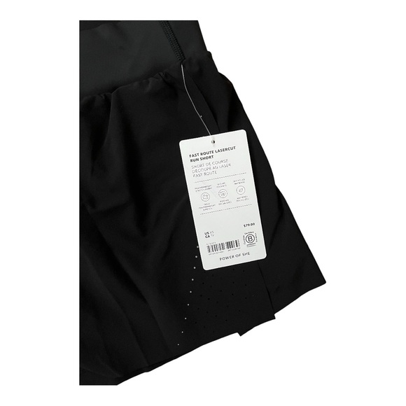 Athleta Fast Route Mid Rise Lasercut Run Short | NWT - Picture 11 of 14